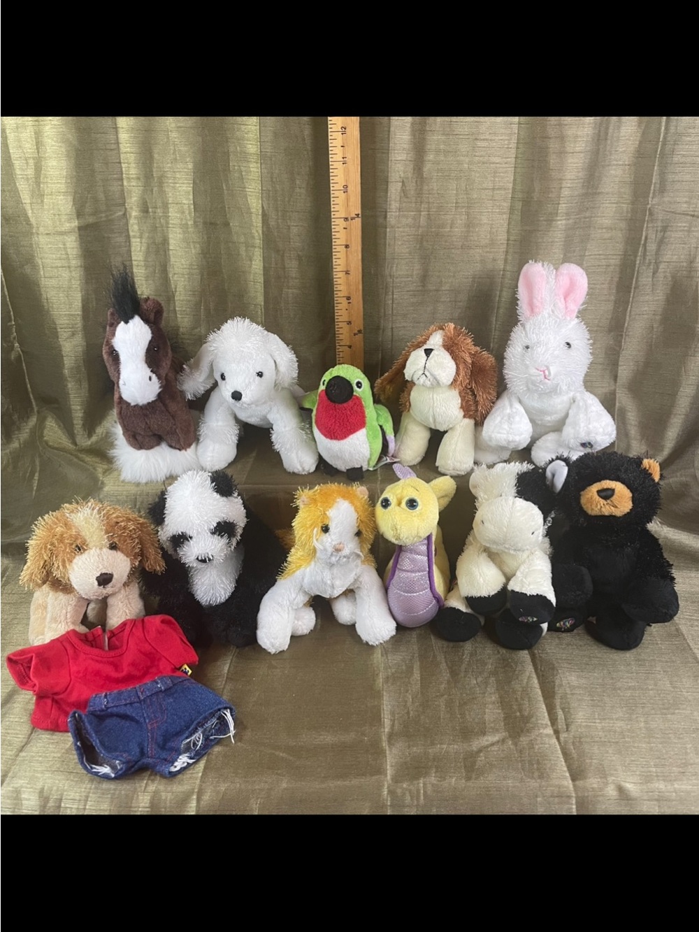LOT Of 11 Ganz Webkinz Lil 'Kinz Plush Stuffed Animals NO CODES - See Full List